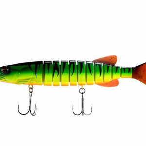 Biwaa SwimPike 24 cm multi segmented swimmbait geel 001